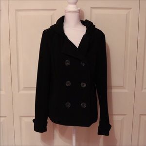 Aeropostal black winter coat